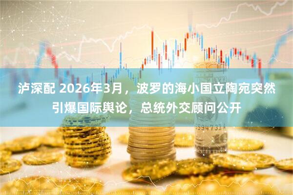 泸深配 2026年3月，波罗的海小国立陶宛突然引爆国际舆论，总统外交顾问公开